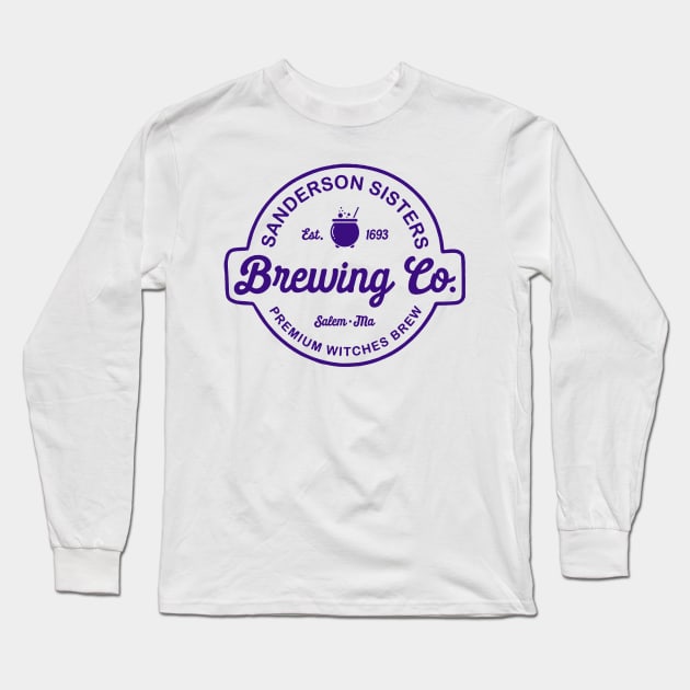 Sanderson Sisters Brewing Co. Long Sleeve T-Shirt by madnem